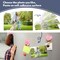 64 Pcs 4" x 6" Adhesive Magnetic Sheets Cuttable Magnetic Sheets with Adhesive Backing Magnetic Paper Magnet Stickers Flexible Peel and Stick Magnets for Picture Crafts Die Storage Photos